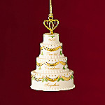 Lenox 2008 Our First Christmas Together Wedding Cake Ornament: Newlywed Gift
